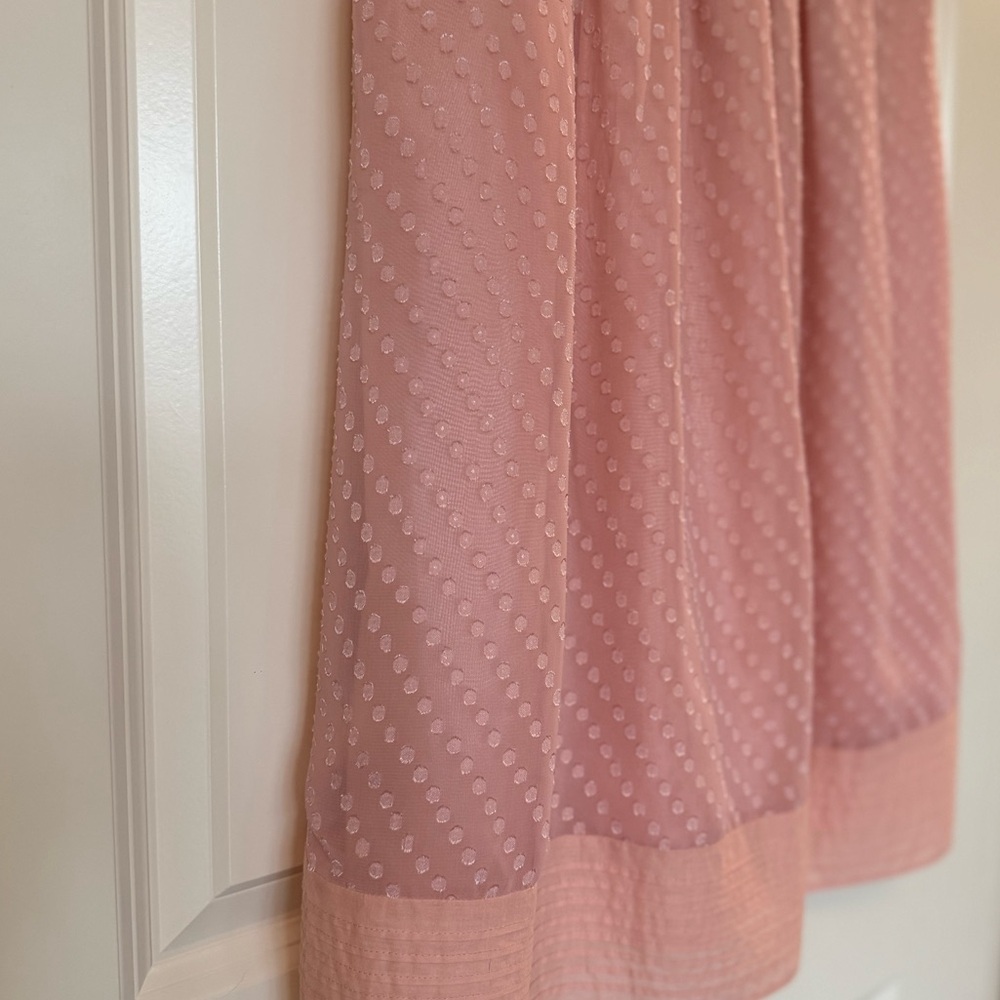Forever 21 Medium Baby Doll Dress With Spaghetti Straps And Sheer Polka Dots. - Picture 13 of 16